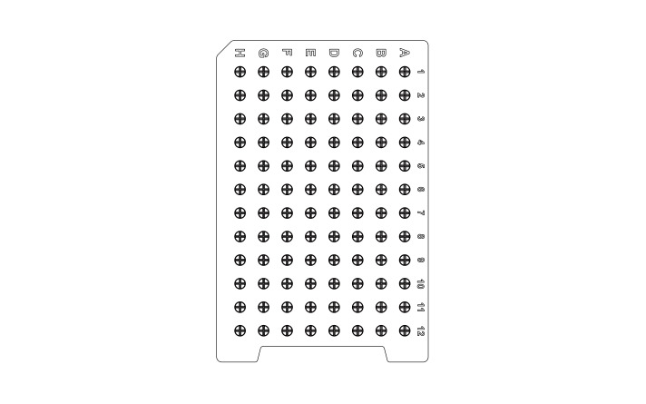 Round Well mat