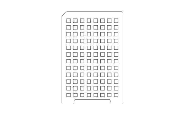Square Well mat