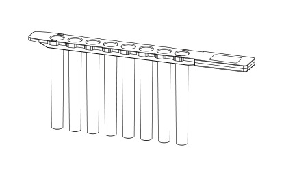 8-well tip comb