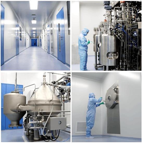 Cleanroom and fermentation facilities (photos)